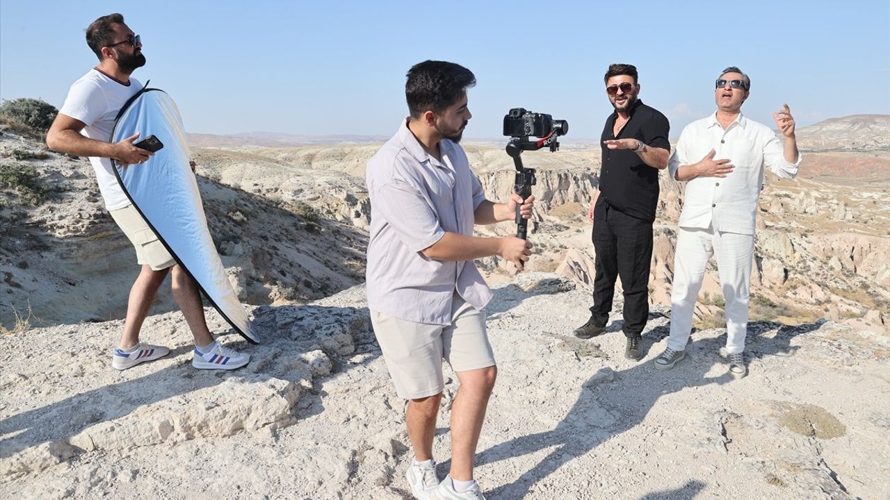 Rafet El Roman Kapadokya'da Yeni Klip Çekiyor