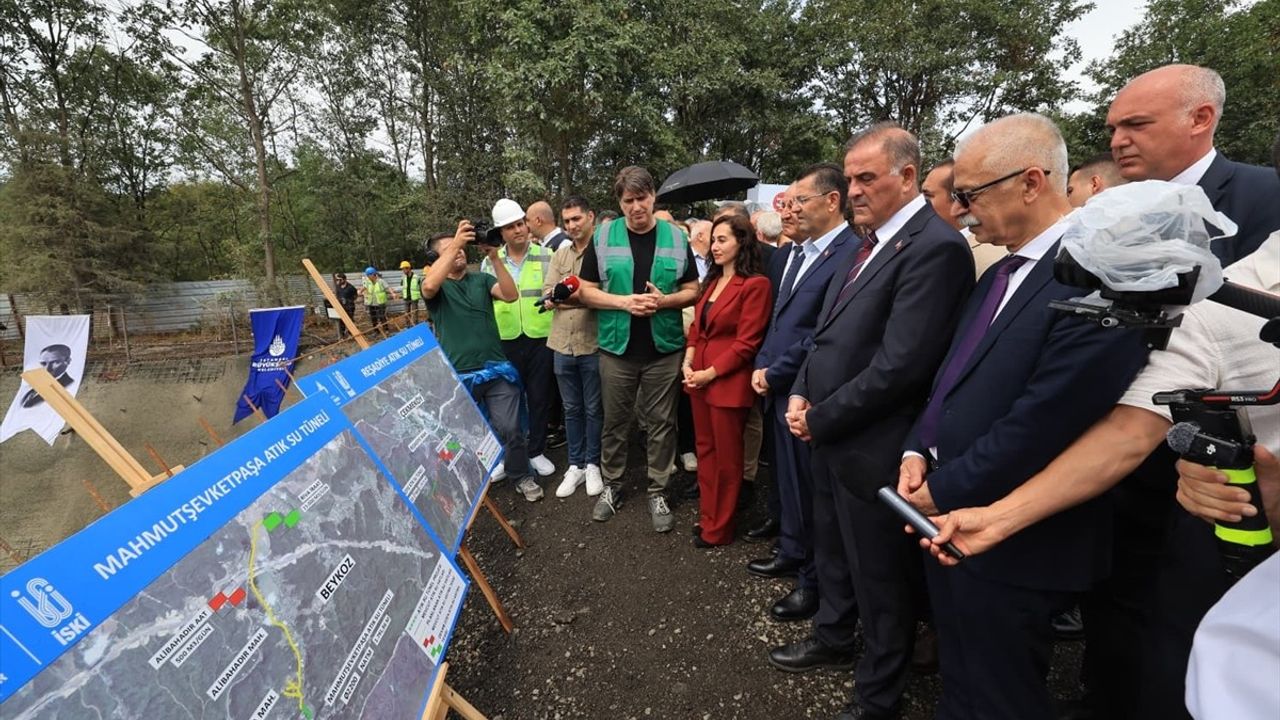 Riva Atık Su Tünelleri Kazı Çalışmaları Başladı