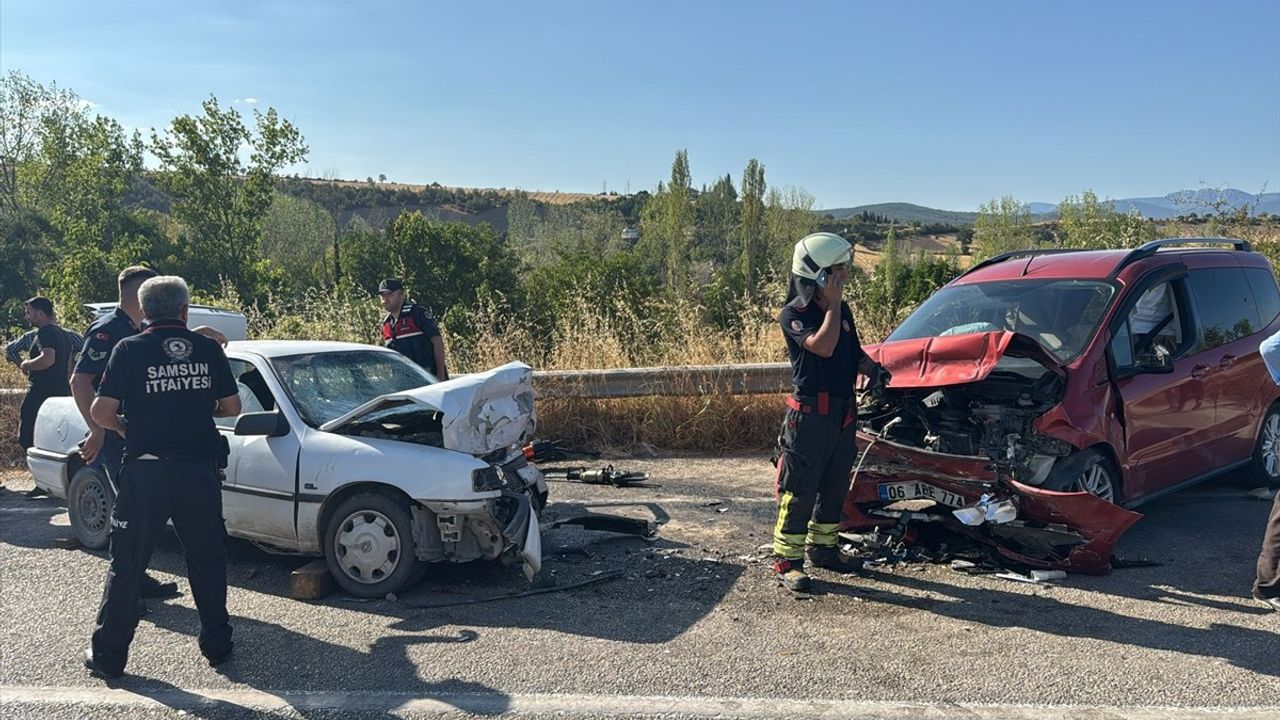 Samsun'da Feci Kaza: 1 Ölü, 11 Yaralı
