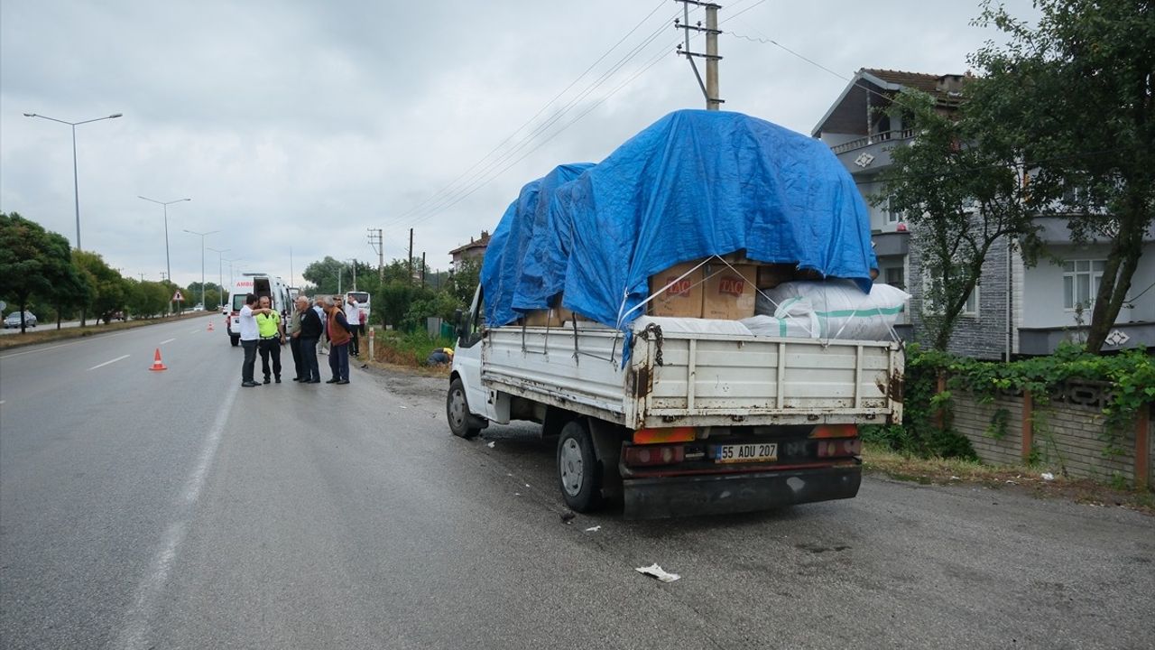 Samsun'da Yolcu Otobüsü Kaza Yaptı: 1 Ölü, 1 Yaralı