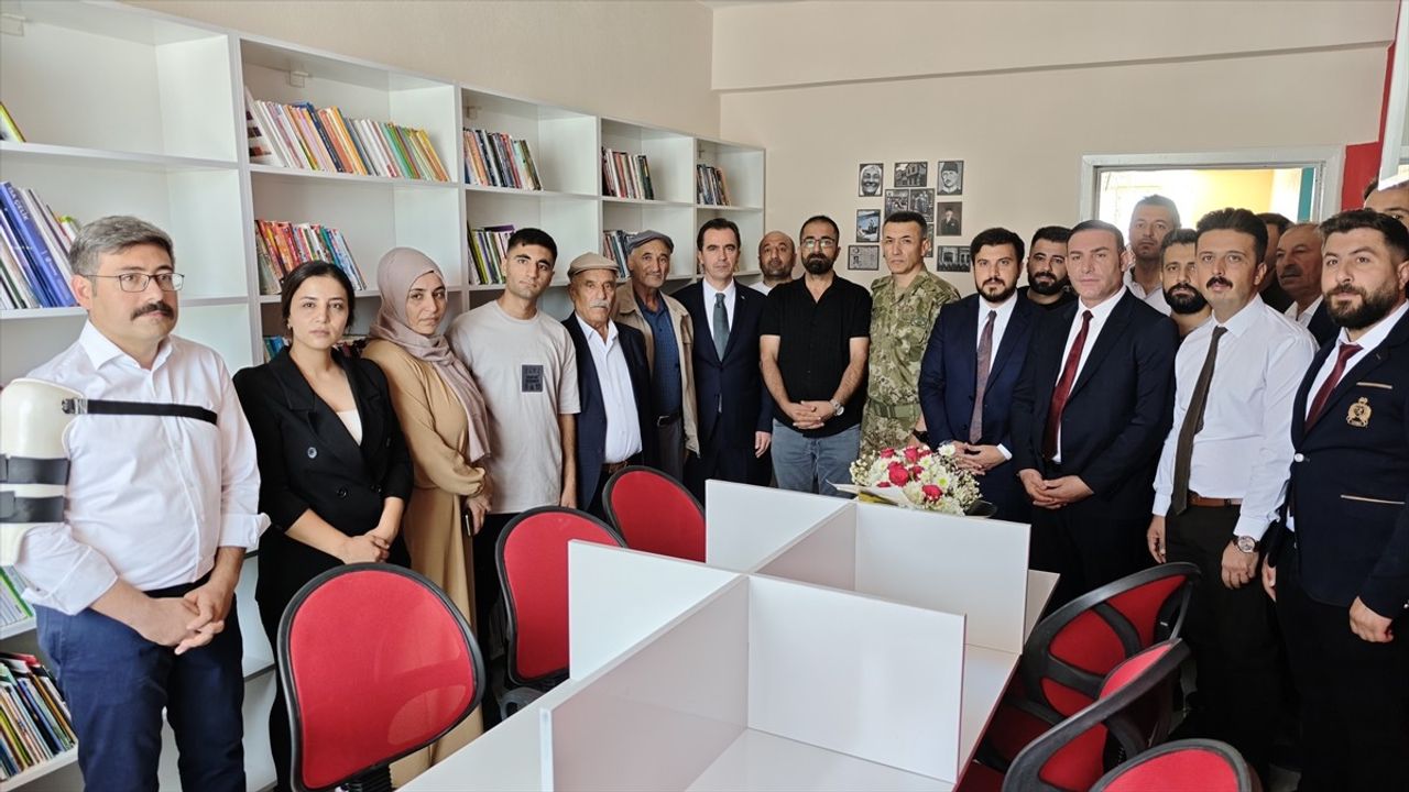Şehit Mahsun Yeşildemir Anısına Kütüphane Açıldı