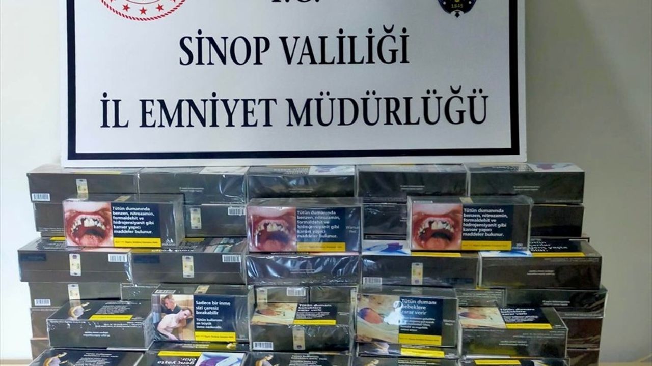 Sinop'ta Kaçakçılık Operasyonu: Üç Şüpheli Gözaltında