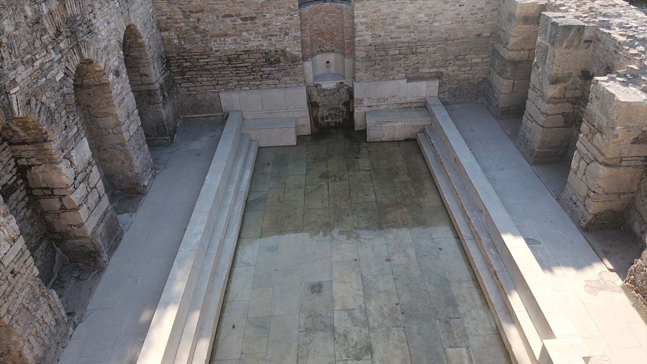Stratonikeia'da Roma Hamamı 1900 Yıl Sonra Suya Kavuştu