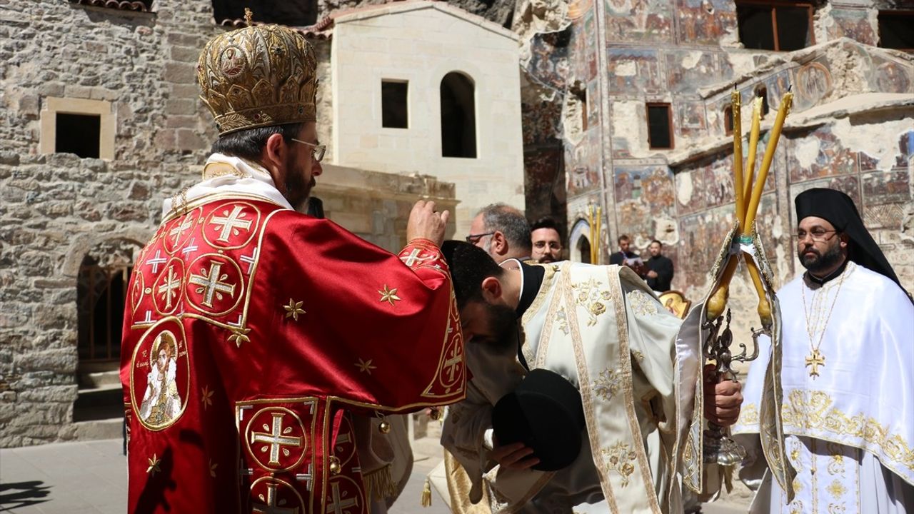 Sümela Manastırı'nda Anlamlı Ayin