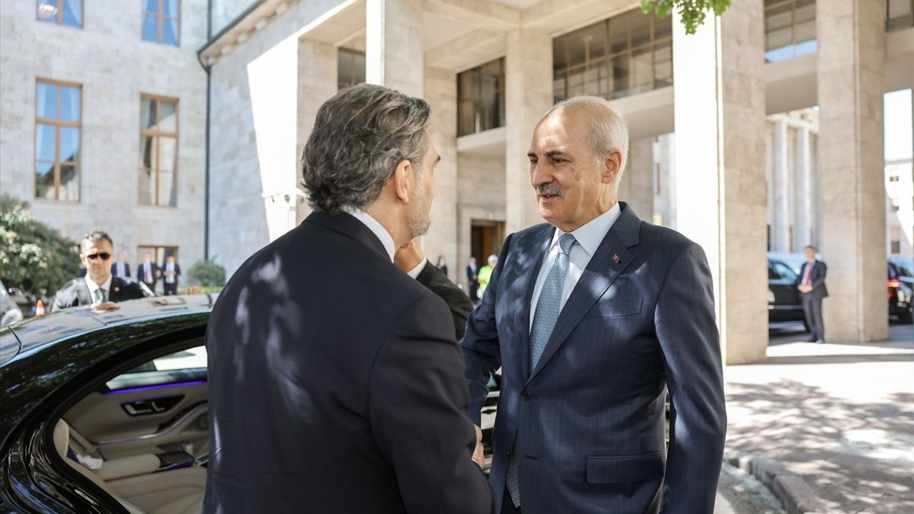 TBMM Başkanı Kurtulmuş, Gürcistan Cumhurbaşkanı ile Görüştü
