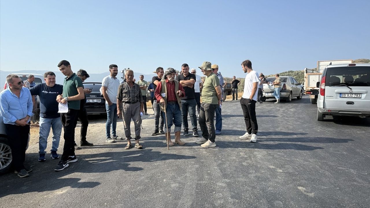 Tire'de Vahşi Çöp Depolama Protestosu
