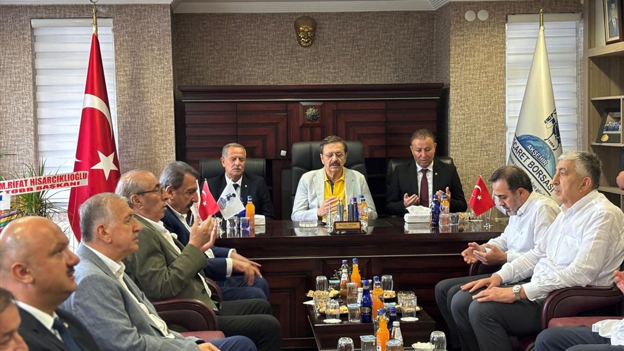 TOBB Başkanı Hisarcıklıoğlu'ndan Mustafa Doğru İçin Taziye Ziyareti
