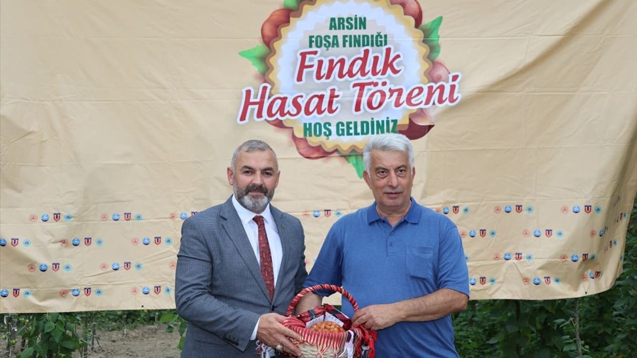 Trabzon'da Arsin Foşa Fındığı Hasadı Töreni Düzenlendi