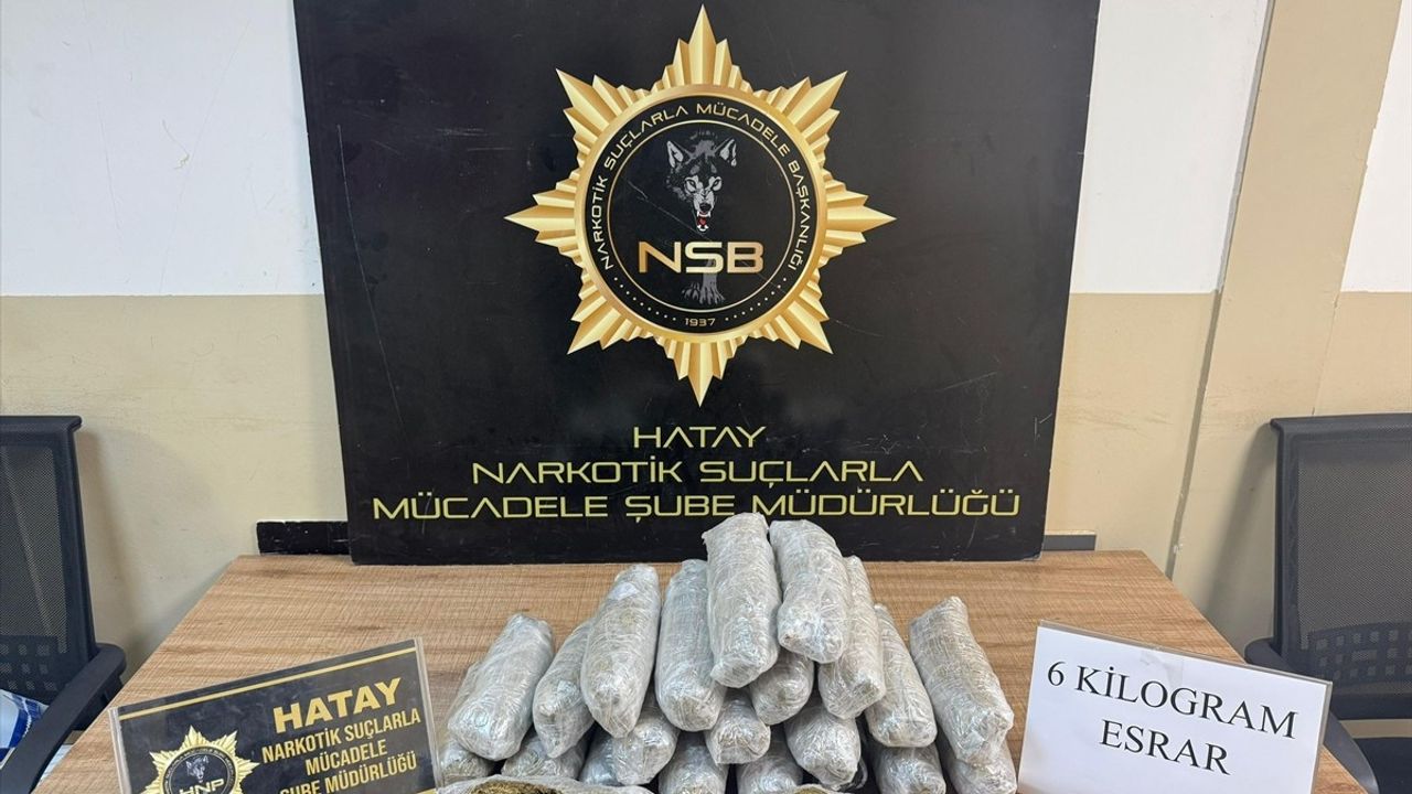 Uyuşturucu Operasyonu: Hatay'da İki Zanlı Tutuklandı