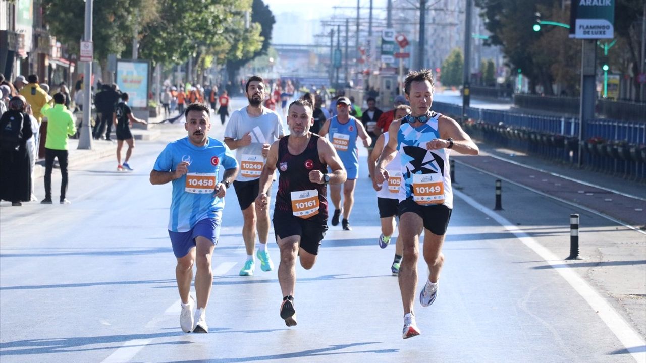 5. Uluslararası Kayseri Yarı Maratonu Coşkuyla Gerçekleştirildi