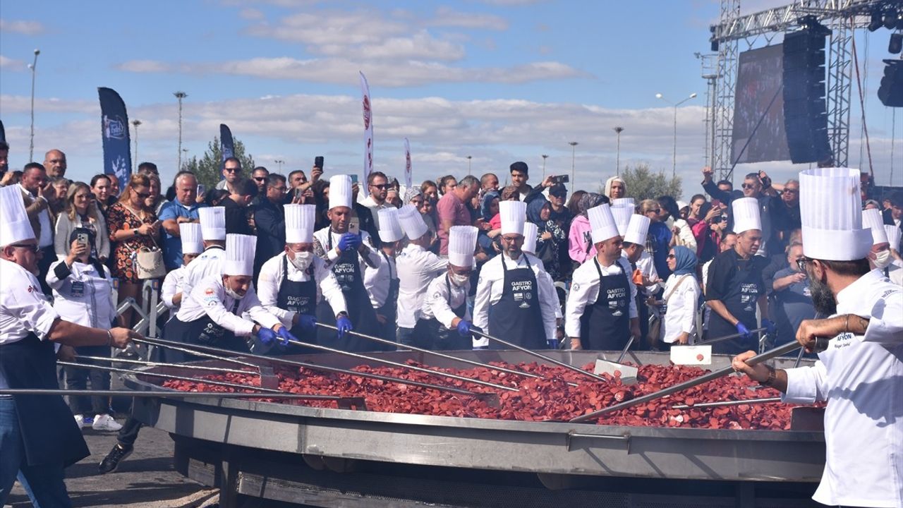 7. Uluslararası Gastro Afyon Turizm ve Lezzet Festivali Coşku ile Başladı