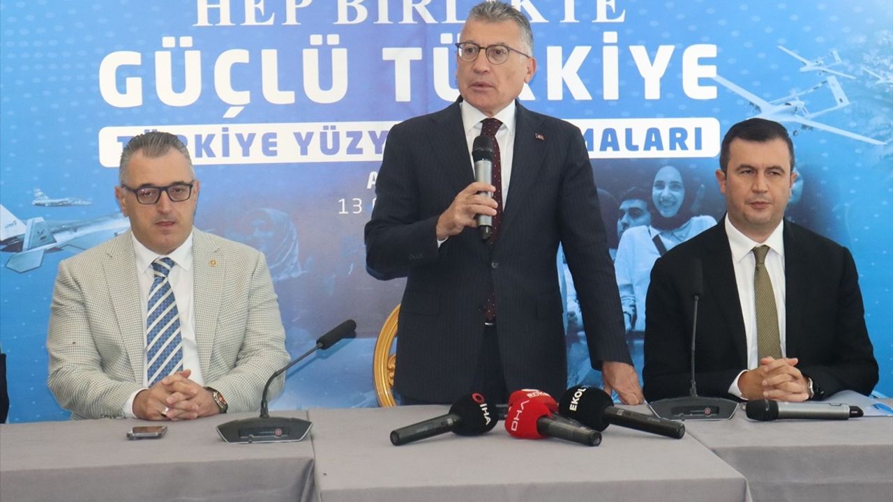 Abdullah Güler Amasya'da Ekonomik Büyümeyi Vurguladı