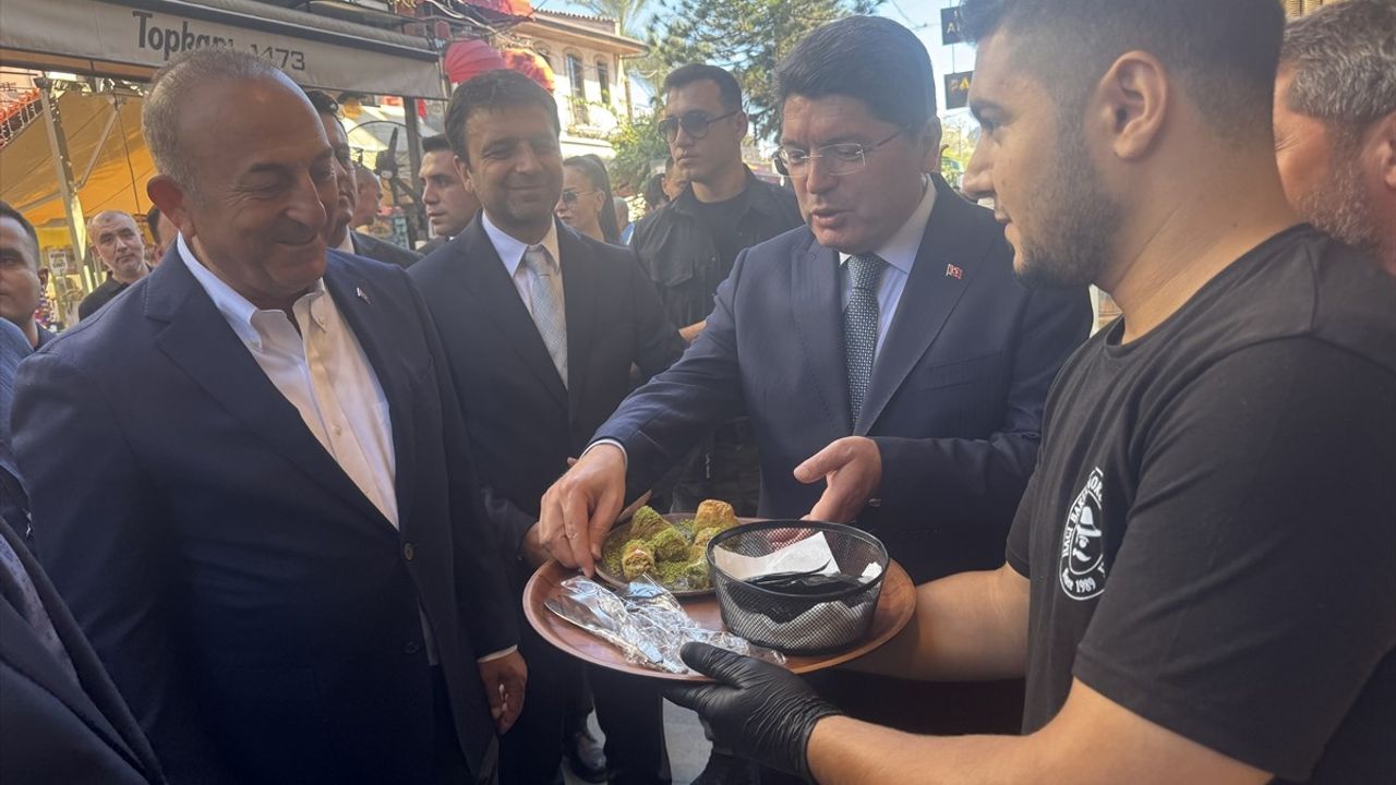 Adalet Bakanı Yılmaz Tunç Antalya'da