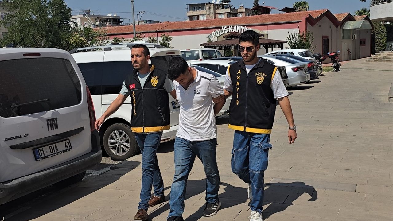 Adana'da Hırsızlık Şüphelisi Tutuklandı