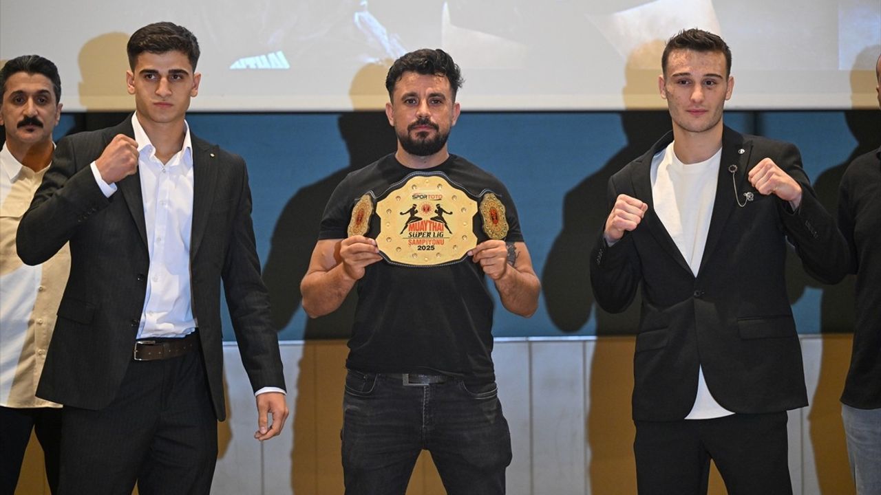 Adana'da Muaythai Süper Lig Finali Heyecanı