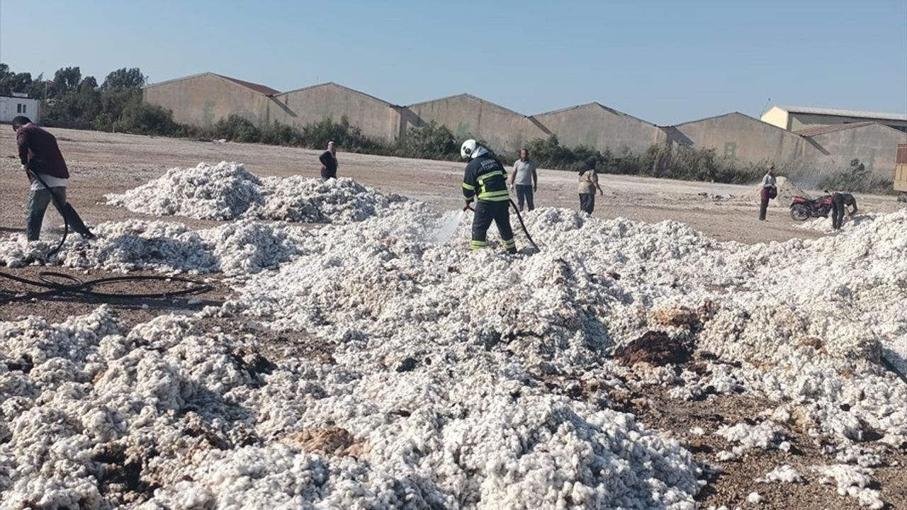 Adana'daki Çırçır Fabrikasında Yangın Söndürüldü