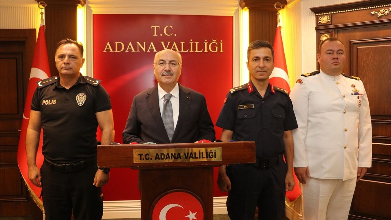 Adana Valisi'nden Güvenlik Açıklamaları