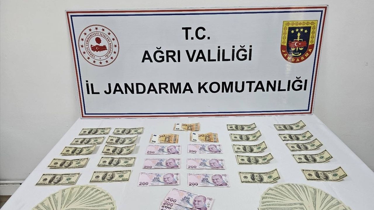 Ağrı'da Sahte Para ile Yakalanan Şüpheli Gözaltına Alındı