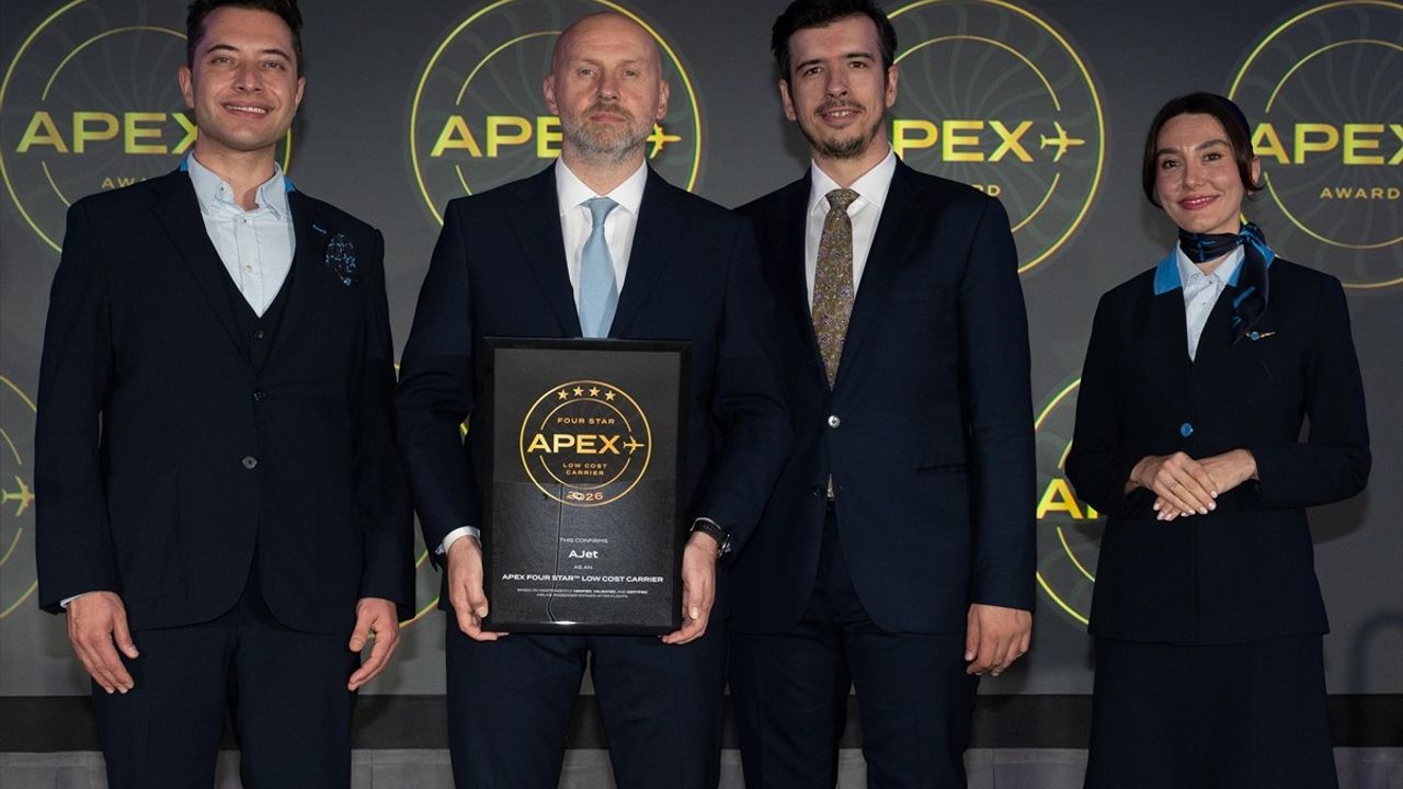 AJet, Uluslararası Ödülünü İki Kez Kazandı