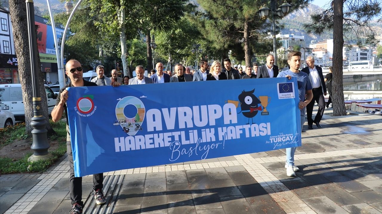 Amasya'da Avrupa Hareketlilik Haftası Başladı