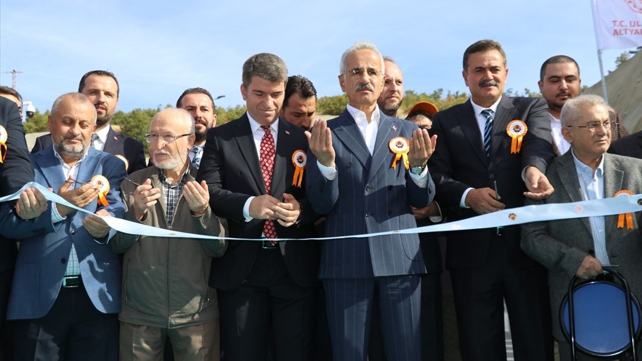 Amasya'da Ulaşımda Yeni Bir Dönem: Şehit Ahmet Özsoy Tüneli Açıldı