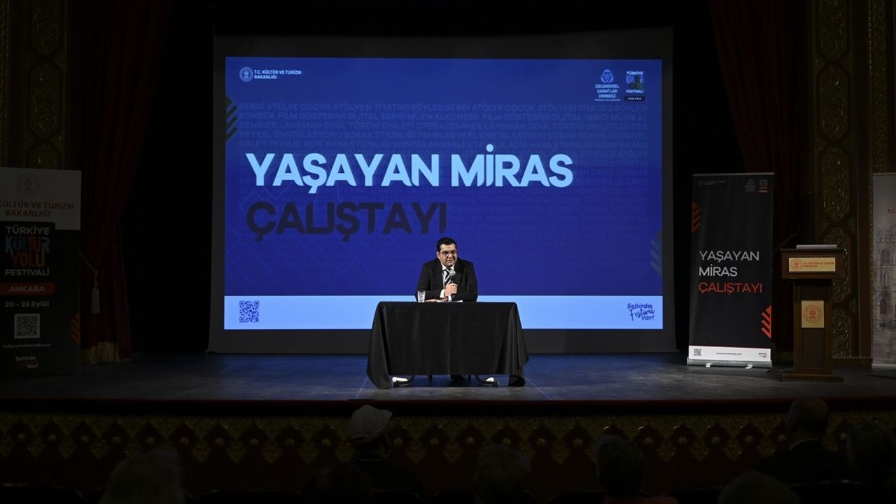 Ankara'da 'Yaşayan Miras Çalıştayı' Gerçekleştirildi