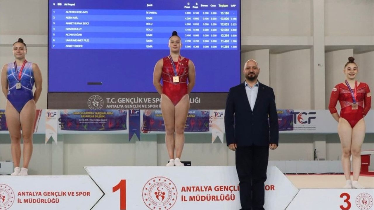Artistik Cimnastik Türkiye Şampiyonası Tamamlandı