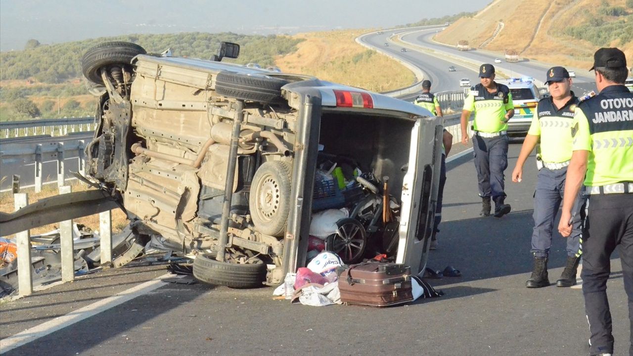 Aydın'da Minibüs Kazası: 1 Ölü, 2 Yaralı