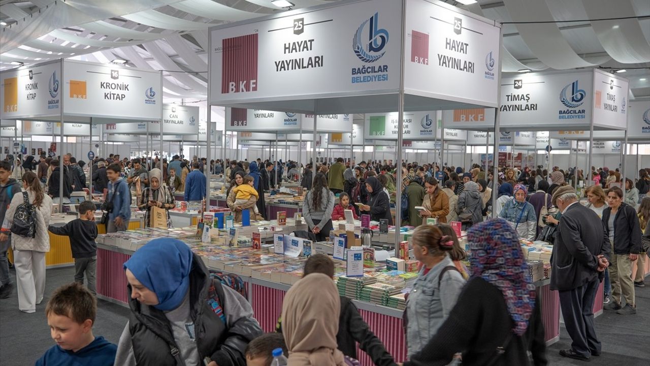 Bağcılar Kitap Fuarı 26 Eylül'de Başlıyor