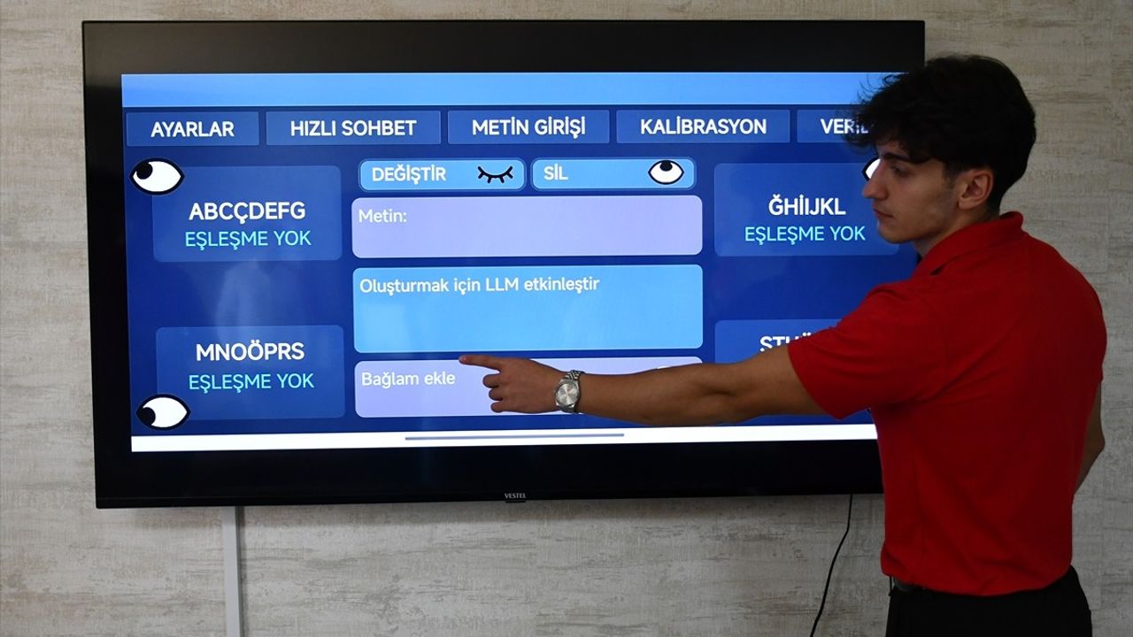 Batmanlı Öğrenciler ALS Hastaları İçin Proje Geliştirdi