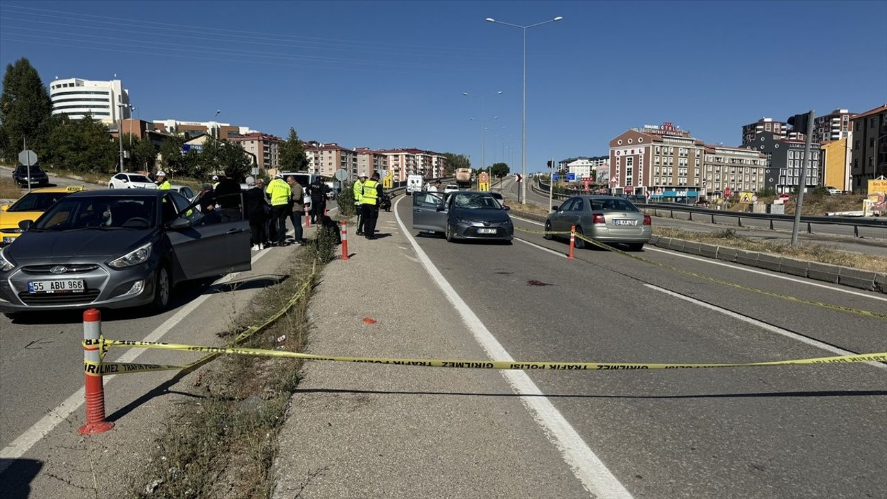 Bayburt'ta Kaza: Yaya Ağır Yaralandı