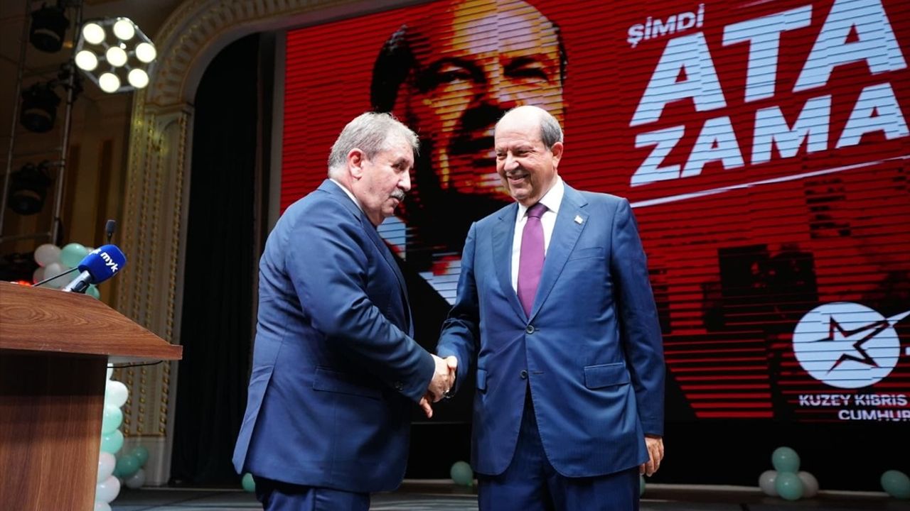 BBP Genel Başkanı Mustafa Destici, KKTC'de Temaslarda Bulundu