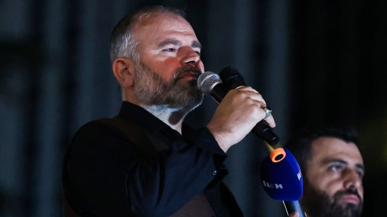 Beşiktaş'ta Küresel Sumud Filosu'na Destek Yürüyüşü