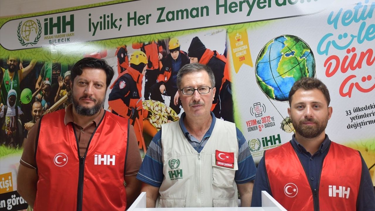 Bilecik'ten Filistin'e Destek: İHH'dan Açıklamalar