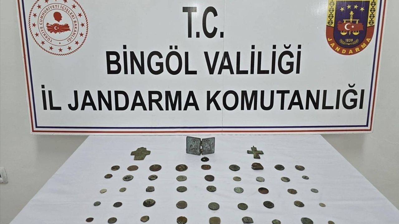Bingöl'de 45 Tarihi Sikke Ele Geçirildi