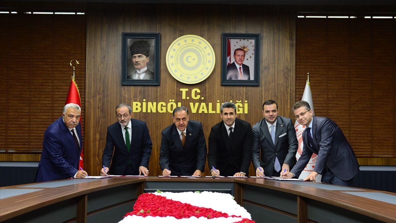 Bingöl'de Yöresel Ürünler İçin İşbirliği Protokolü İmzalandı