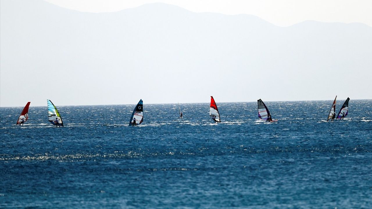 Bodrum'da Windsurf Şampiyonası Coşkusu