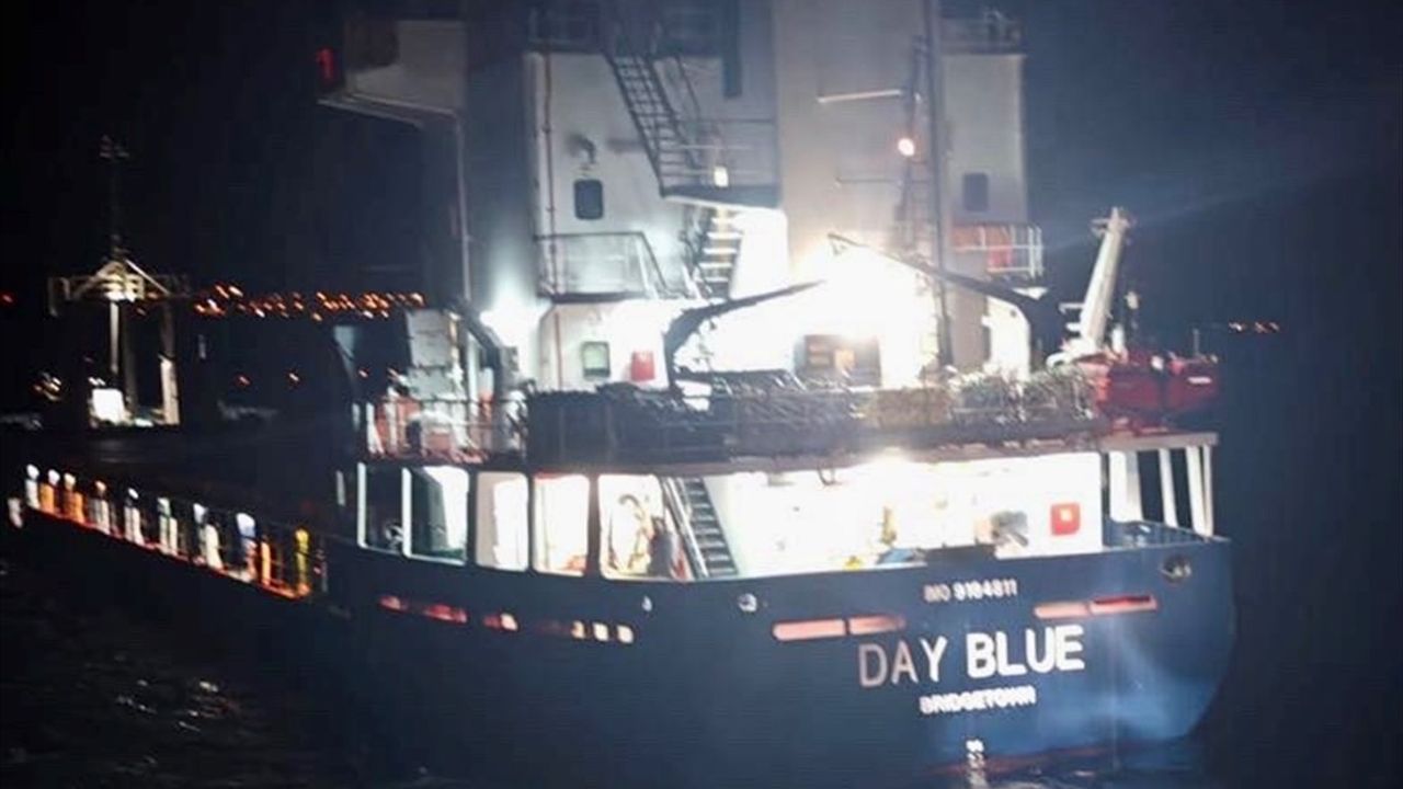 Çanakkale Boğazı'nda Gemideki Arıza Kontrol Altına Alındı