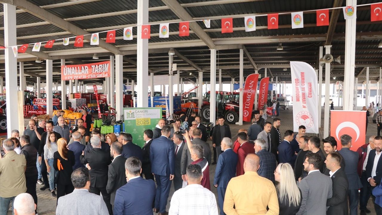 Çankırı Tarım ve Teknoloji Fuarı Ziyaretçilere Kapılarını Açtı