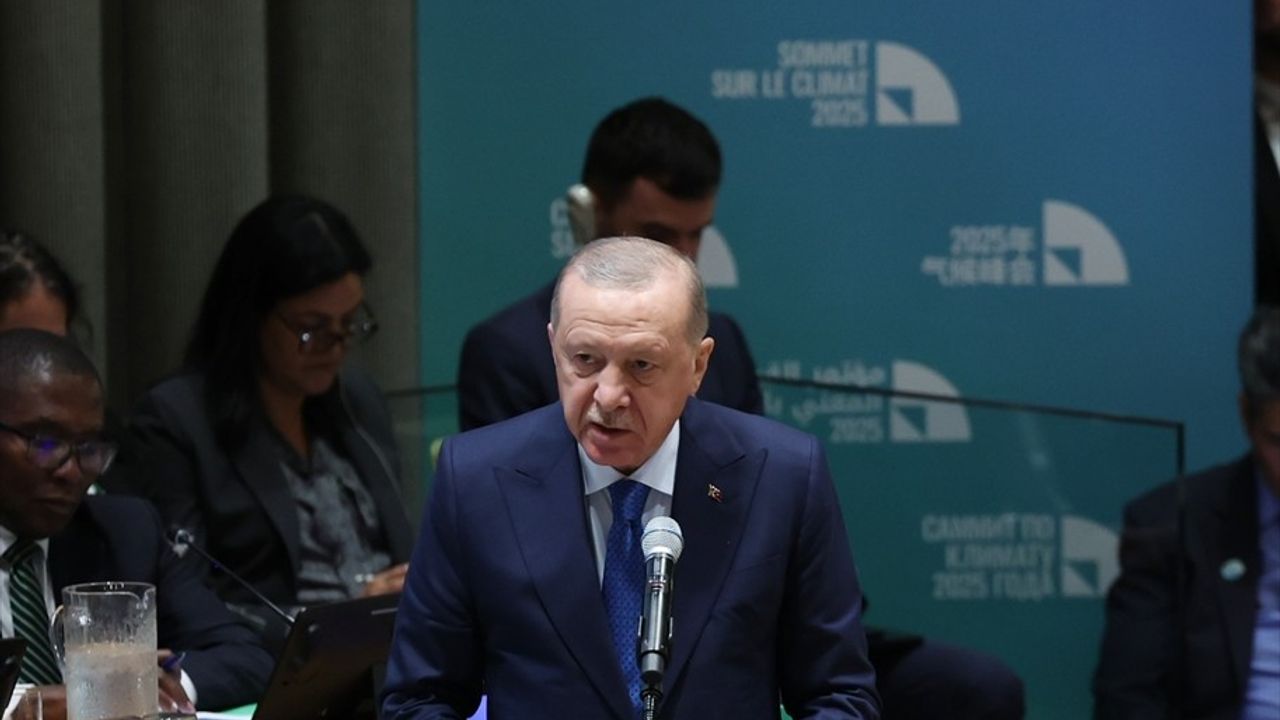 Cumhurbaşkanı Erdoğan BM İklim Zirvesi'nde Hedeflerini Açıkladı