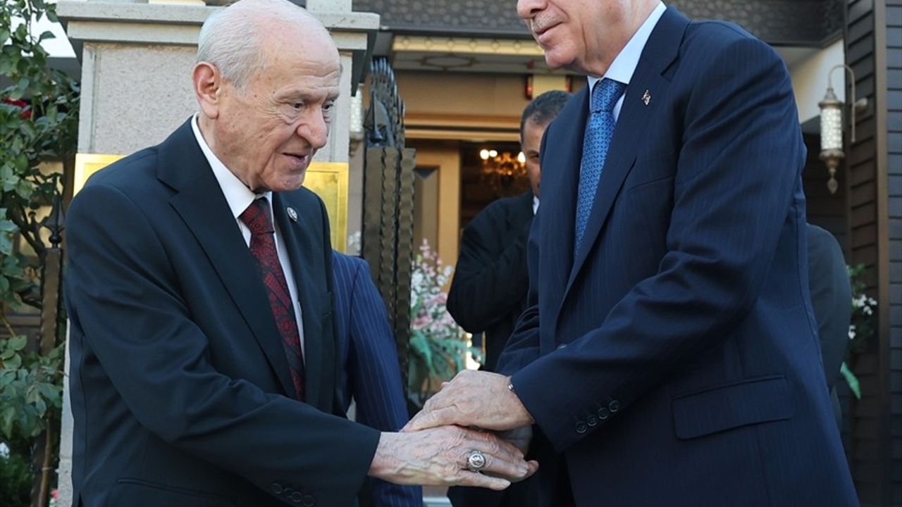 Cumhurbaşkanı Erdoğan, MHP Lideri Bahçeli ile Önemli Görüşme Gerçekleştirdi