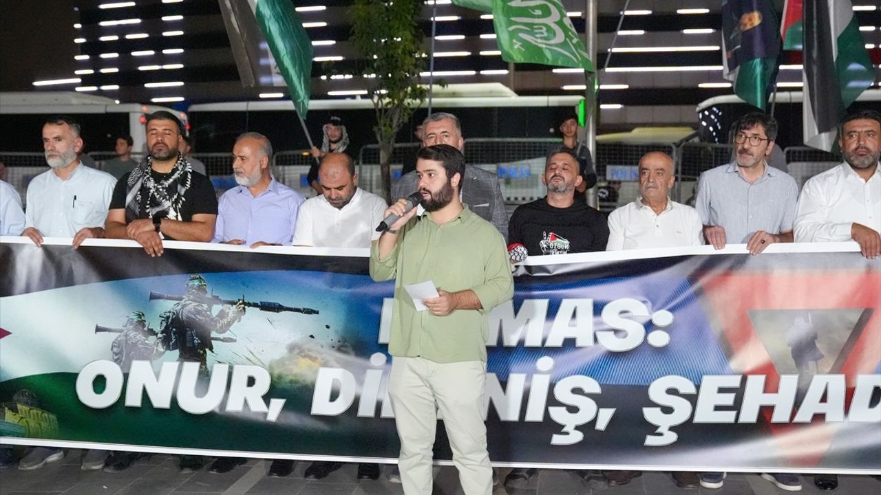 Diyarbakır'dan Filistin'e Destek Yürüyüşü