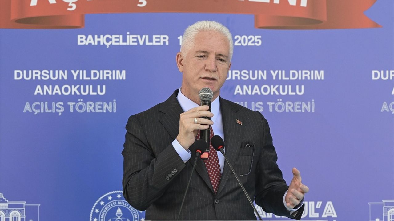 Dursun Yıldırım Anaokulu Bahçelievler'de Hizmete Girdi