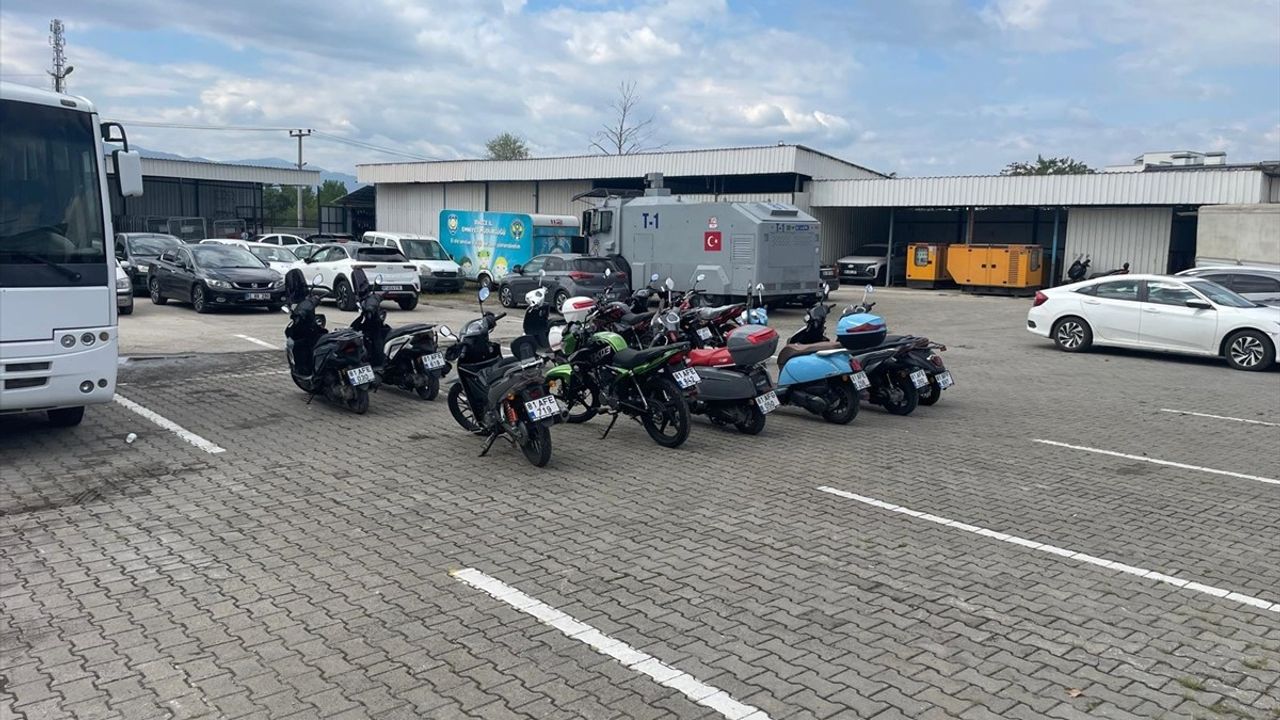 Düzce'de Motosikletlerde Tadilat Operasyonu: 27 Gözaltı