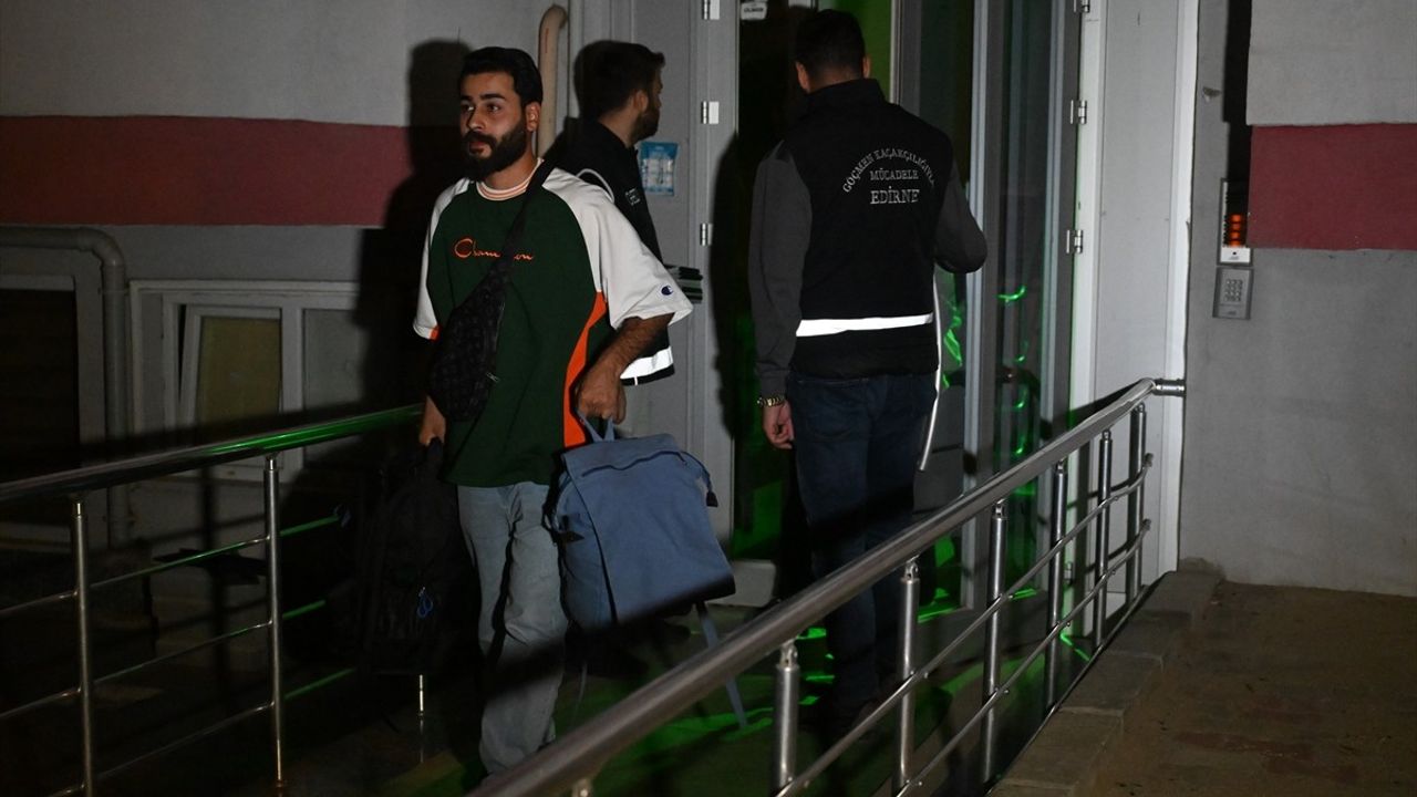 Edirne'de 31 Düzensiz Göçmen Yakalandı