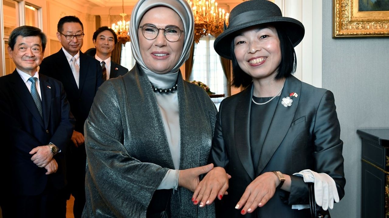 Emine Erdoğan ve Japon Altes Prensesi Mikasa'nın Önemli Görüşmesi