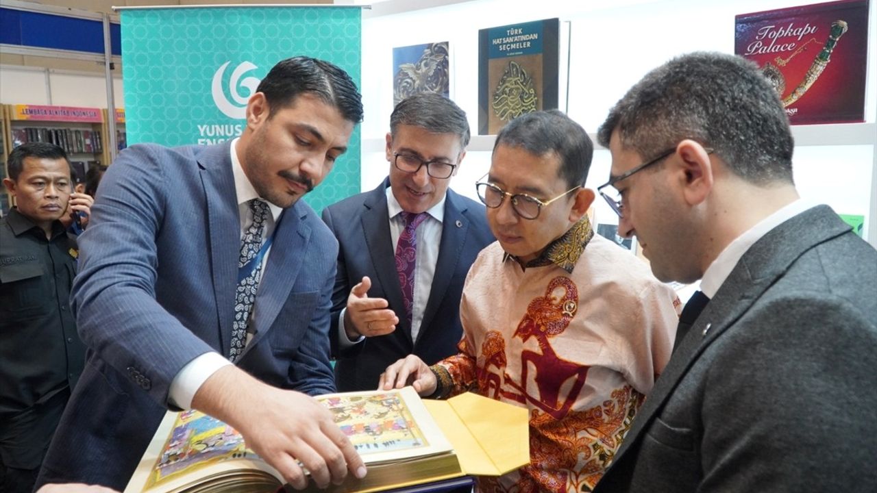 Endonezya Uluslararası Kitap Fuarı'nda Türkiye'nin Gözde Standı