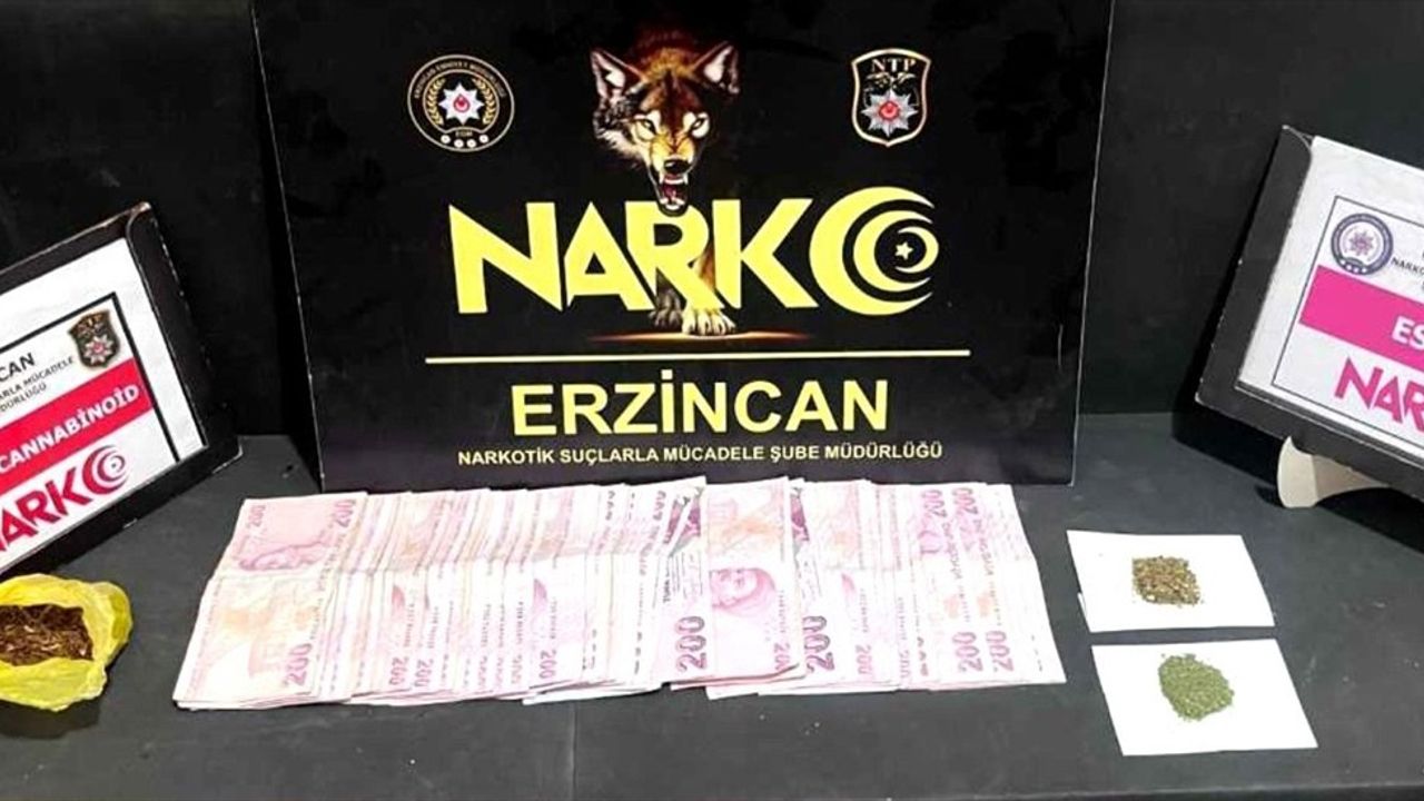Erzincan'da Uyuşturucu Operasyonu: 1 Kişi Tutuklandı