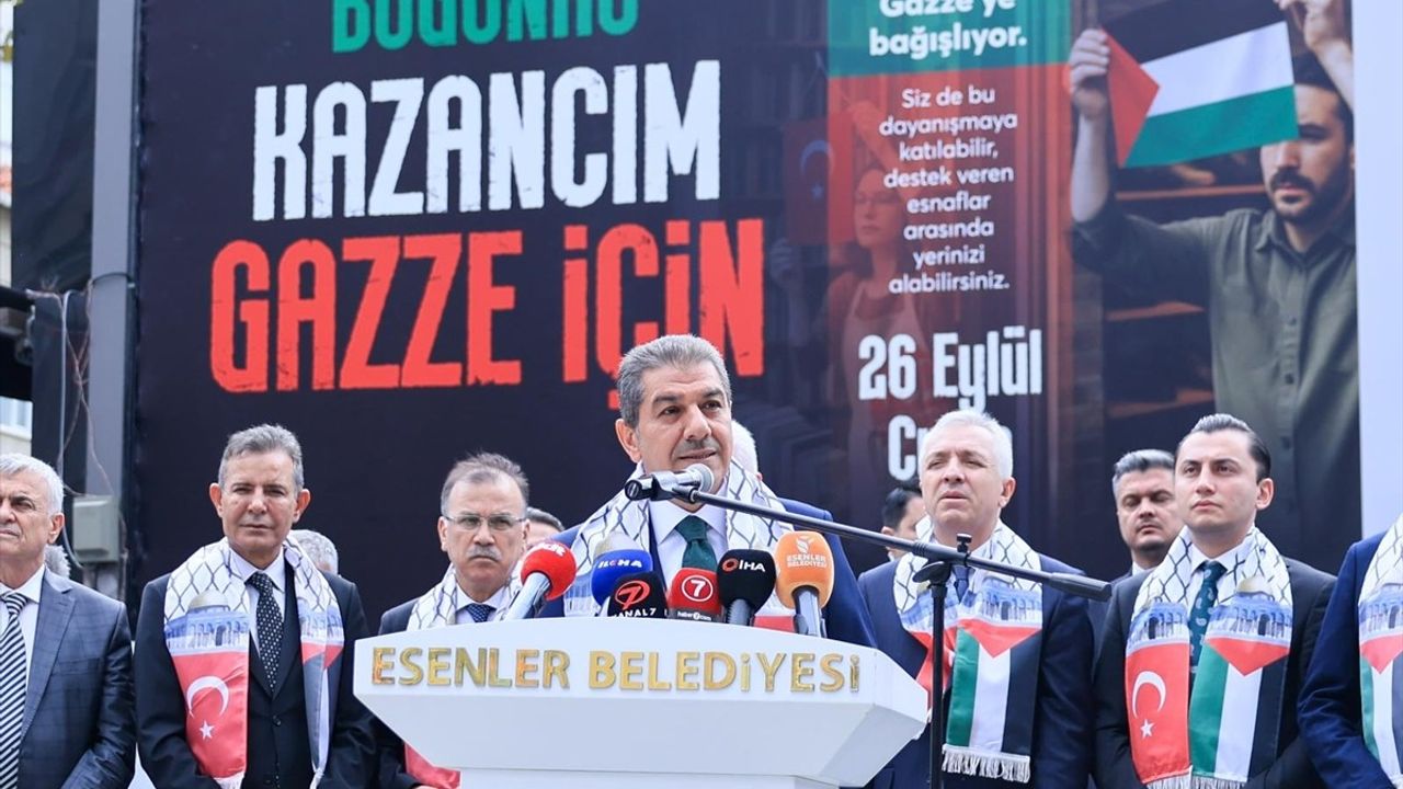 Esenler Esnafı, Gazze İçin Gönülden Destek Olacak