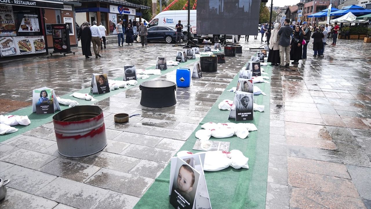 Eyüpsultan'da Gazze İçin Farkındalık Etkinliği